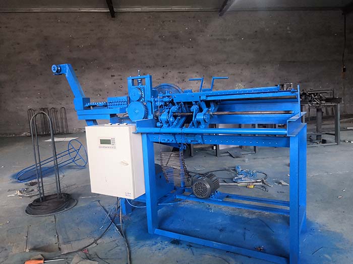  High quality double loop end tie wire machine