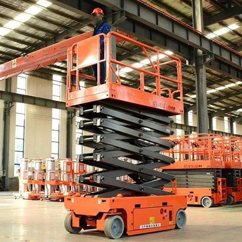 12m Electric Self Walking Mobile Scissor Lift Table for Sale