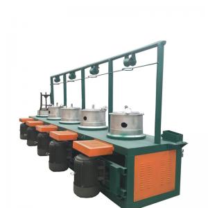 Metal Wire Cable Drum Drawing Machine For Steel Wire